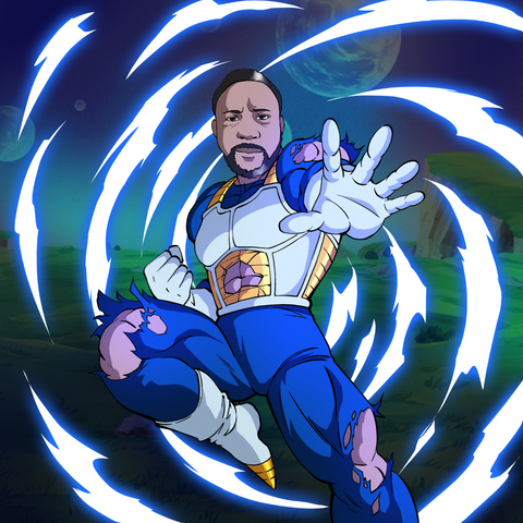 THE UNSTOPPABLE SAIYAN - DRAGON BALL CUSTOM DRAWING , Dragon Ball, Dragon Ball Custom Drawing, Dragon Ball Super, product:turn-me-saiyan, Vegeta