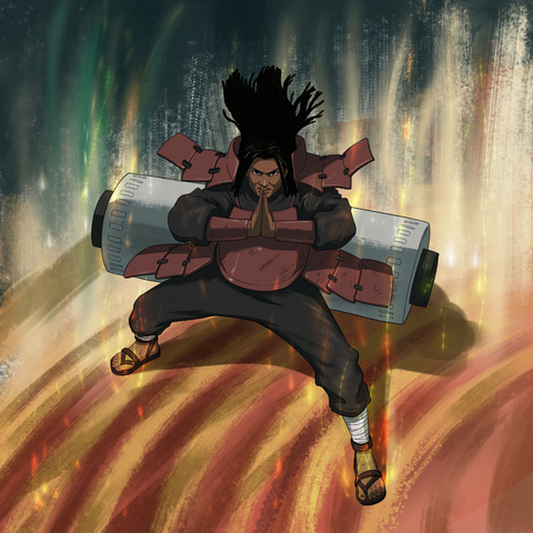 THE REAL POWER OF SAGE ART - NARUTO CUSTOM PORTRAIT , Hashirama, naruto, Naruto Custom Anime Portrait, Naruto Custom Drawing, product:turn-me-ninja
