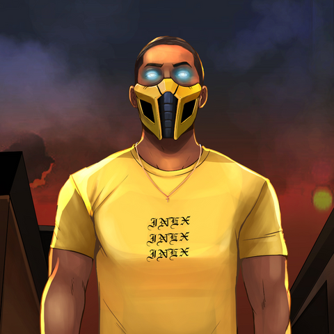 THE REAL SCORPION - MORTAL KOMBAT CUSTOM DRAWING , Mortal Kombat, Mortal Kombat Custom Portrait, other, Scorpion