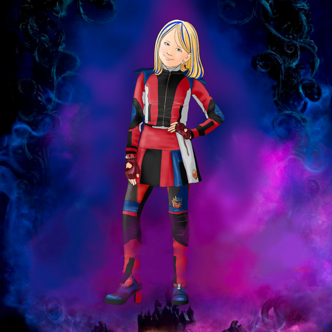 THE FUTURE EVIL QUEEN - DESCENDANTS CUSTOM DRAWING , Descendants, Descendants Custom Drawing, Evie, product:turn-me-other