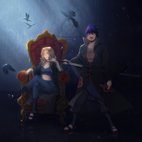 THE DESTINY OF UCHIHA - NARUTO COUPLE CUSTOM DRAWING , Itachi, Itachi Uchiha, naruto, Naruto Couple Custom Drawing, product:turn-me-ninja-gold, Sasuke, Sasuke Uchiha