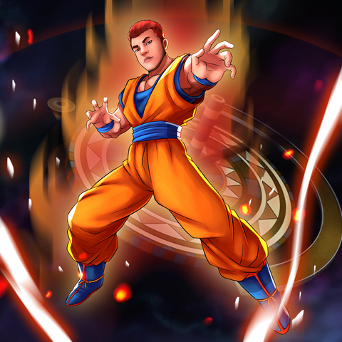 THE POWER OF GOD - GOKU CUSTOM PORTRAIT , Dragon Ball, Dragon Ball Custom Anime Portrait, Dragon Ball Custom Drawing, Goku, product:turn-me-saiyan, Saiyan God