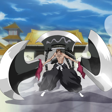 THE NEW BANKAI LEVEL - BLEACH CUSTOM DRAWING , Bleach, Bleach Custom Anime Portrait, Bleach Custom Drawing, product:turn-me-bleach, Renji Abarai