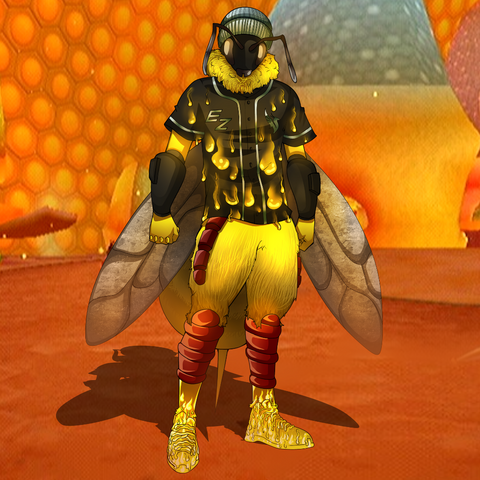 THE BUMBLEBEE BOY - BOY CUSTOM DRAWING , Boy Drawing, Custom Drawing, product:turn-me-other