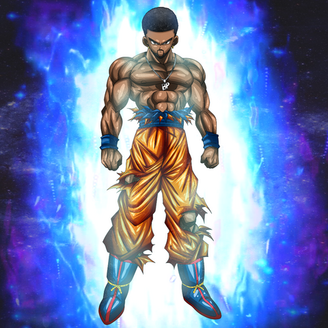 BREAK THE LIMIT - DRAGON BALL CUSTOM PORTRAIT , Dragon Ball, Dragon Ball Custom Anime Portrait, Dragon Ball Custom Drawing, Dragon Ball Super, Goku