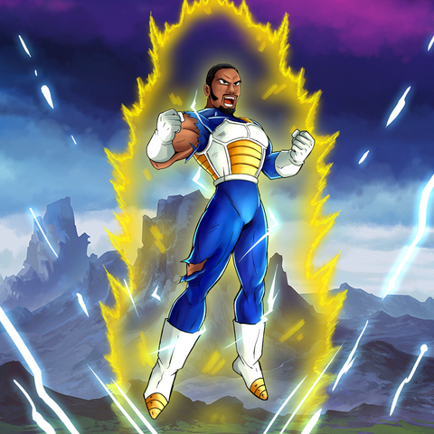 BREAKING THE LIMIT - VEGETA CUSTOM DRAWING , Dragon Ball, Dragon Ball Custom Anime Portrait, Dragon Ball Custom Drawing, Dragon Ball Z, product:turn-me-saiyan, Vegeta