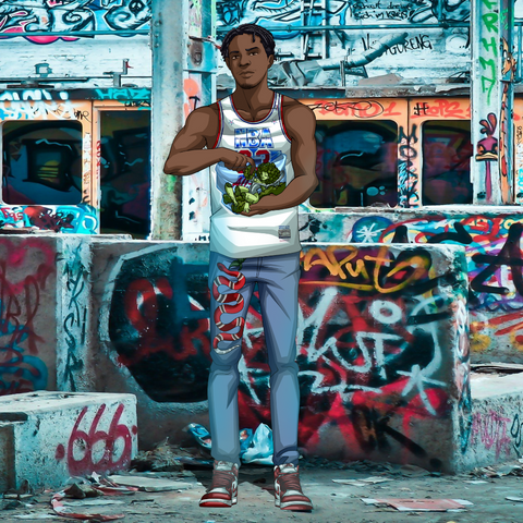 THE UNDERGROUND LIFE - BOY CUSTOM DRAWING , Boy Drawing, Custom Drawing, other, product:turn-me-other