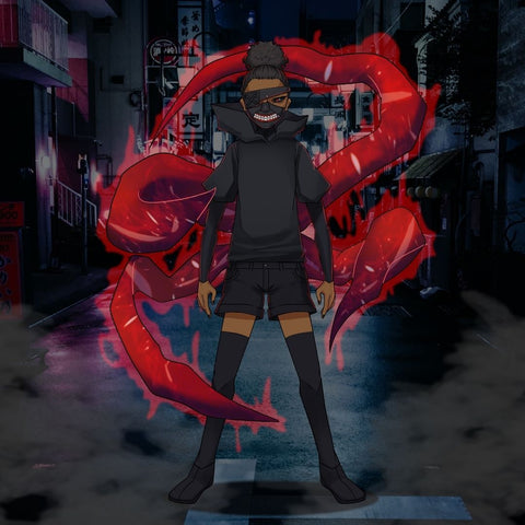 WALKING TO NOWHERE - KANEKI KEN CUSTOM ARTWORK , Kaneki, Kaneki Ken, other, product:turn-me-other, Tokyo ghoul