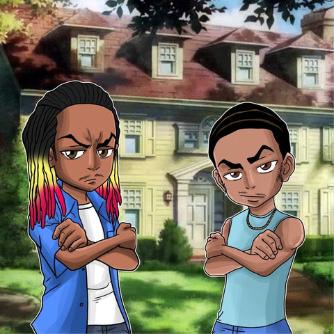 A BRIEF ANNOUNCEMENT - THE BOONDOCKS CUSTOM ARTWORK , other, product:turn-me-other, The Boondocks