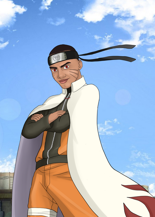 The Hokage - Naruto Custom Drawing , naruto, Naruto Custom Drawing, product:turn-me-ninja, The Hokage