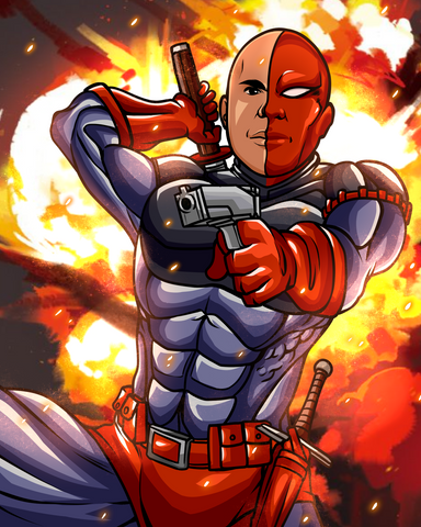 World’s Deadliest Assassin , DC Universe, Deathstroke, product:turn-me-dc-hero, World’s Deadliest Assassin