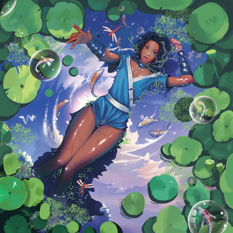 Love is Brightest - Avatar Personalized Digital Portraits , Avatar, Avatar Personalized Digital Portraits, Katara, Love is Brightest, product:turn-me-other