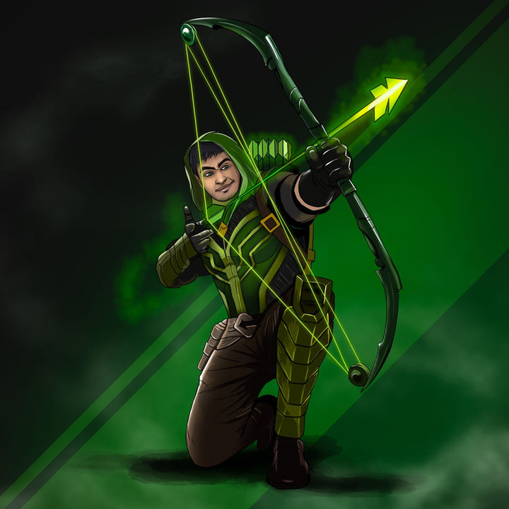 Ace Archer , Ace Archer, DC hero, DC Universe, Green Arrow, product:turn-me-dc-hero
