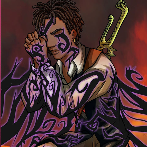 THE PROMISE I MADE - 7 DEADLY SINS CUSTOM ARTWORK , 7 deadly sins, Meliodas, Nanatsu no Taizai, product:turn-me-deadly-sin