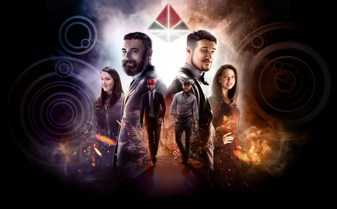 In The End - Doctor Who Custom Family Portrait , Doctor Who, Doctor Who Custom Family Portrait, In The End, product:turn-me-other-gold