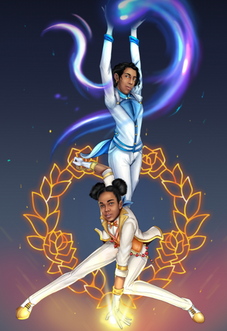 JUDGEMENT OF LOVE - SAILOR MOON CUSTOM ARTWORK , product:turn-me-other, Sailor Mercury, Sailor Moon, Sailor Venus