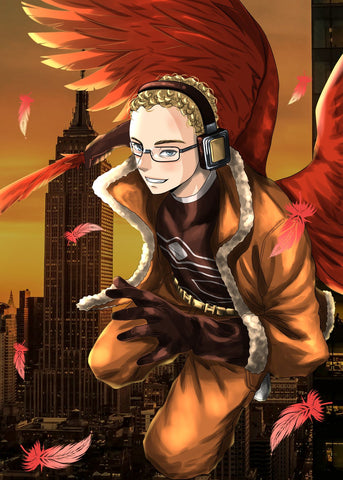 Top Speed - My Hero Academia Art From Photo , Hawks, Hero, Keigo Takami, My Hero Academia, My Hero Academia Art From Photo, product:turn-me-hero, Top Speed