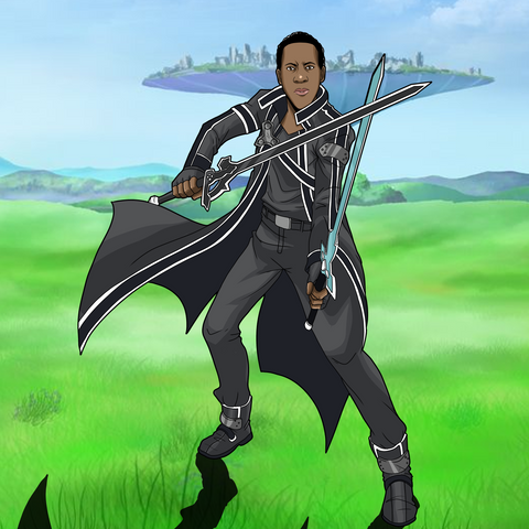 Master of Swords , Black Swordsman, Kirito, Master of Swords, product:turn-me-sao, Sword Art Online