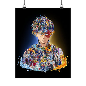 TODOROKI COLOR POSTER TODOROKI COLOR POSTER