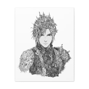 CLOUD BLACK & WHITE CANVAS CLOUD BLACK & WHITE CANVAS