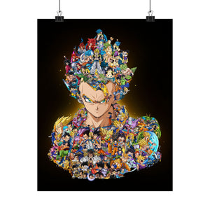 GOGETA COLOR POSTER GOGETA COLOR POSTER