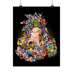 GOKU SSJ4 COLOR POSTER GOKU SSJ4 COLOR POSTER