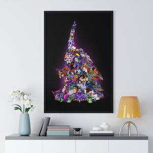 EVA 01 COLOR FRAMED POSTER EVA 01 COLOR FRAMED POSTER