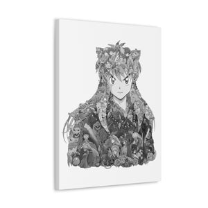 INUYASHA BLACK & WHITE CANVAS INUYASHA BLACK & WHITE CANVAS