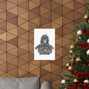 MADARA BLACK & WHITE POSTER MADARA BLACK & WHITE POSTER