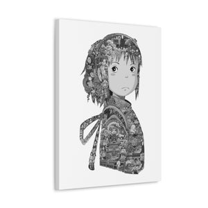 CHIHIRO BLACK & WHITE CANVAS CHIHIRO BLACK & WHITE CANVAS