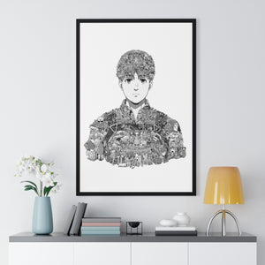 ARMIN BLACK & WHITE FRAMED POSTER ARMIN BLACK & WHITE FRAMED POSTER