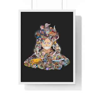 LUFFY GEAR 5 COLOR FRAMED POSTER LUFFY GEAR 5 COLOR FRAMED POSTER