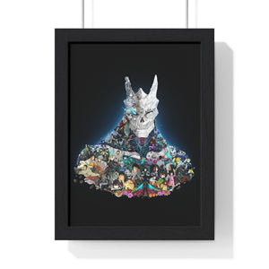 KAIJU NO 8 COLOR FRAMED POSTER KAIJU NO 8 COLOR FRAMED POSTER