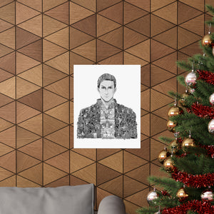 ERWIN BLACK & WHITE POSTER ERWIN BLACK & WHITE POSTER