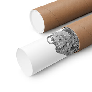 BULMA BLACK & WHITE POSTER BULMA BLACK & WHITE POSTER