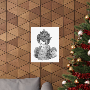 GOGETA BLACK & WHITE POSTER GOGETA BLACK & WHITE POSTER