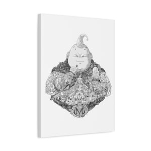 FAT BUU BLACK & WHITE CANVAS FAT BUU BLACK & WHITE CANVAS