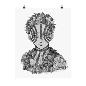 AKAZA BLACK & WHITE POSTER AKAZA BLACK & WHITE POSTER