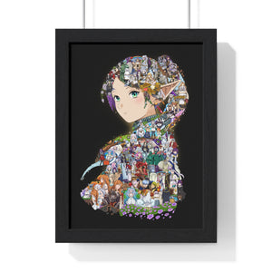 FRIEREN COLOR FRAMED POSTER FRIEREN COLOR FRAMED POSTER