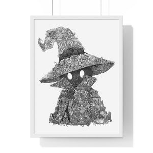 VIVI BLACK & WHITE FRAMED POSTER VIVI BLACK & WHITE FRAMED POSTER