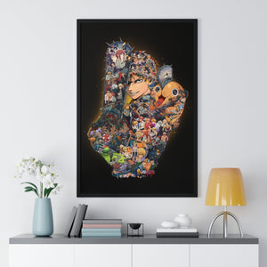 DENJI COLOR FRAMED POSTER DENJI COLOR FRAMED POSTER