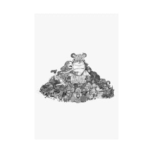 KUMA BLACK & WHITE POSTER KUMA BLACK & WHITE POSTER