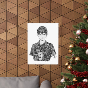 KAGEYAMA BLACK & WHITE POSTER KAGEYAMA BLACK & WHITE POSTER