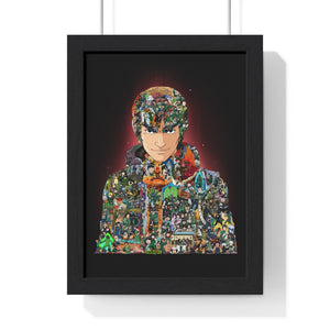 MIGHT GUY COLOR FRAMED POSTER MIGHT GUY COLOR FRAMED POSTER