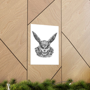 KURAMA BLACK & WHITE POSTER KURAMA BLACK & WHITE POSTER