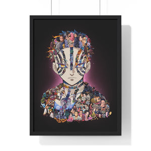 AKAZA COLOR FRAMED POSTER AKAZA COLOR FRAMED POSTER