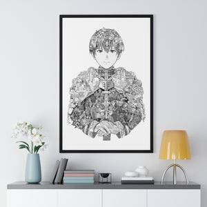 HIMMEL BLACK & WHITE FRAMED POSTER HIMMEL BLACK & WHITE FRAMED POSTER