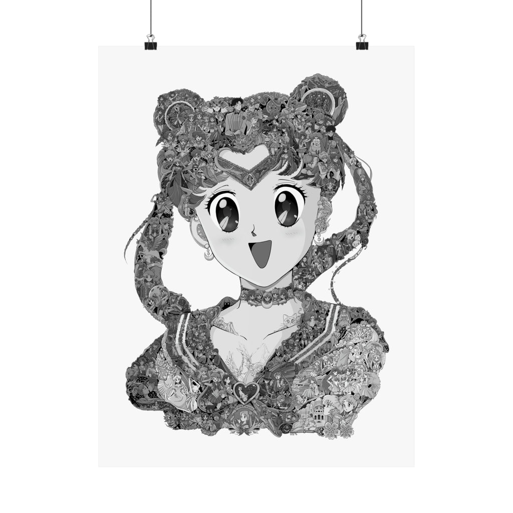 USAGI BLACK & WHITE POSTER USAGI BLACK & WHITE POSTER