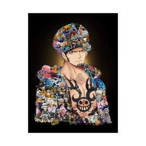 TRAFALGAR LAW COLOR POSTER TRAFALGAR LAW COLOR POSTER