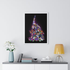 EVA 01 COLOR FRAMED POSTER EVA 01 COLOR FRAMED POSTER